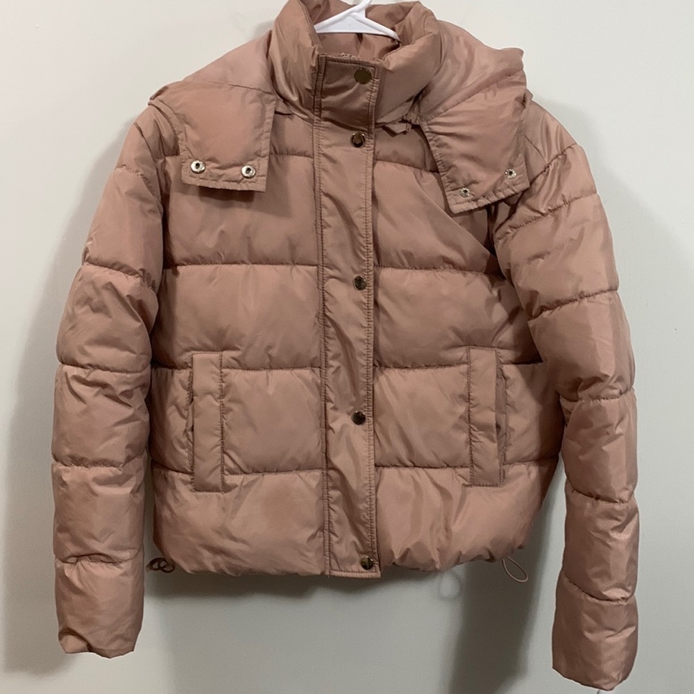 Sebby Hooded Puffer jacket Size Extra Small, very good condition.